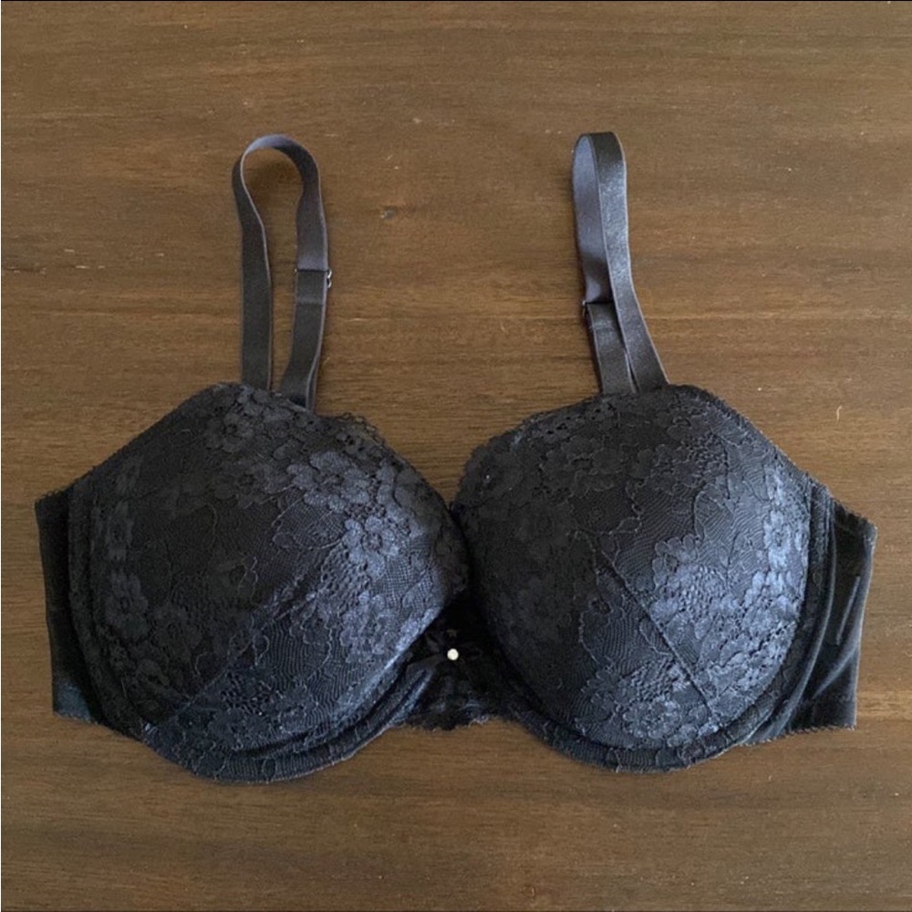 🖤 H&M Black Lace Bra 36D
